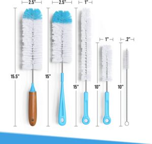 Bottle Brush Small Nylon Pipe Cleaner Brushes Suitable For