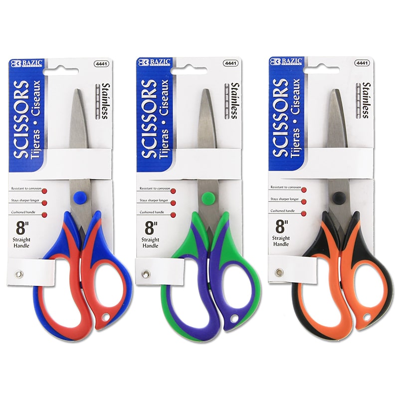 BAZIC 8 Stainless Steel Scissors Bazic Products