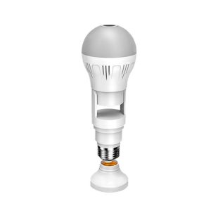 360° Panoramic Hidden Light Bulb Wifi Camera - The CEO Creative