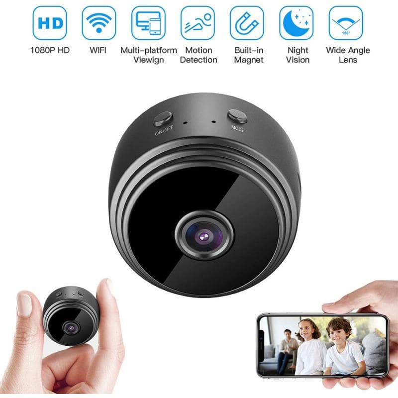 2023 A9 HD WiFi Wireless Mini Cameras Security Network Surveillance Cameras  Night Vision Frequency Recorder Home Camera/TF Card