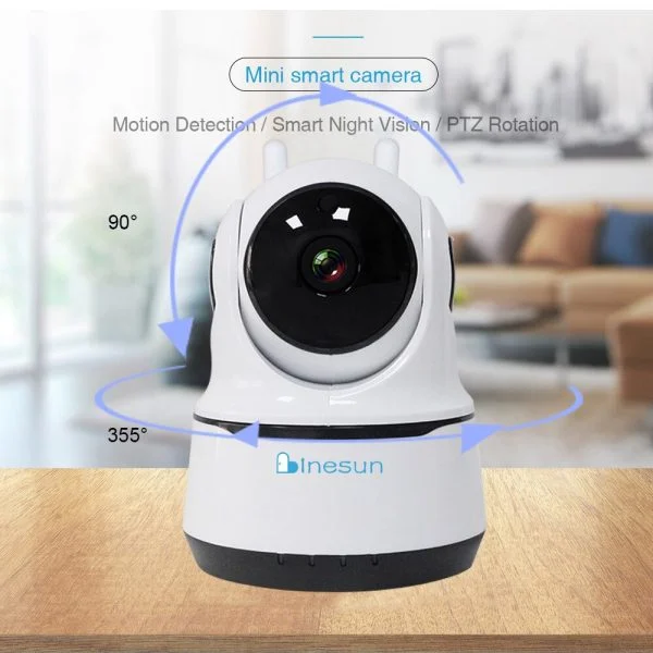 Wireless 1080p Security Camera – Motion Alert, Night Vision
