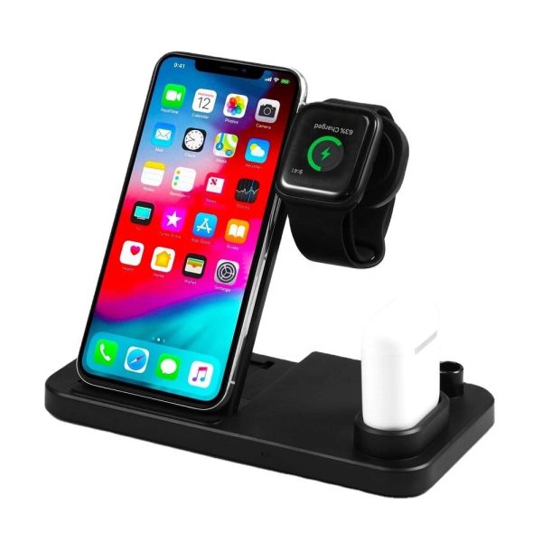 10W 4 In 1 Fast Wireless Charging Station