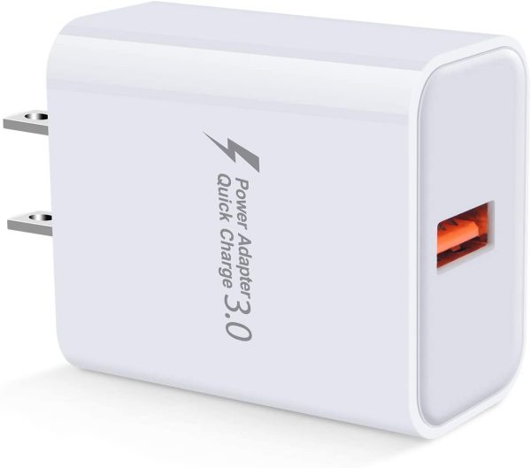 Quick Charge 3.0, 18W 3Amp USB Wall Charger