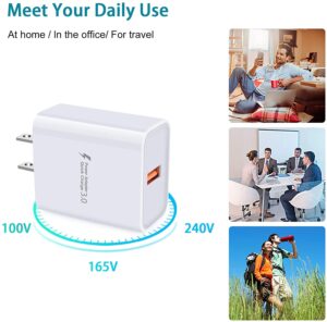 Quick Charge 3.0, 18W 3Amp USB Wall Charger