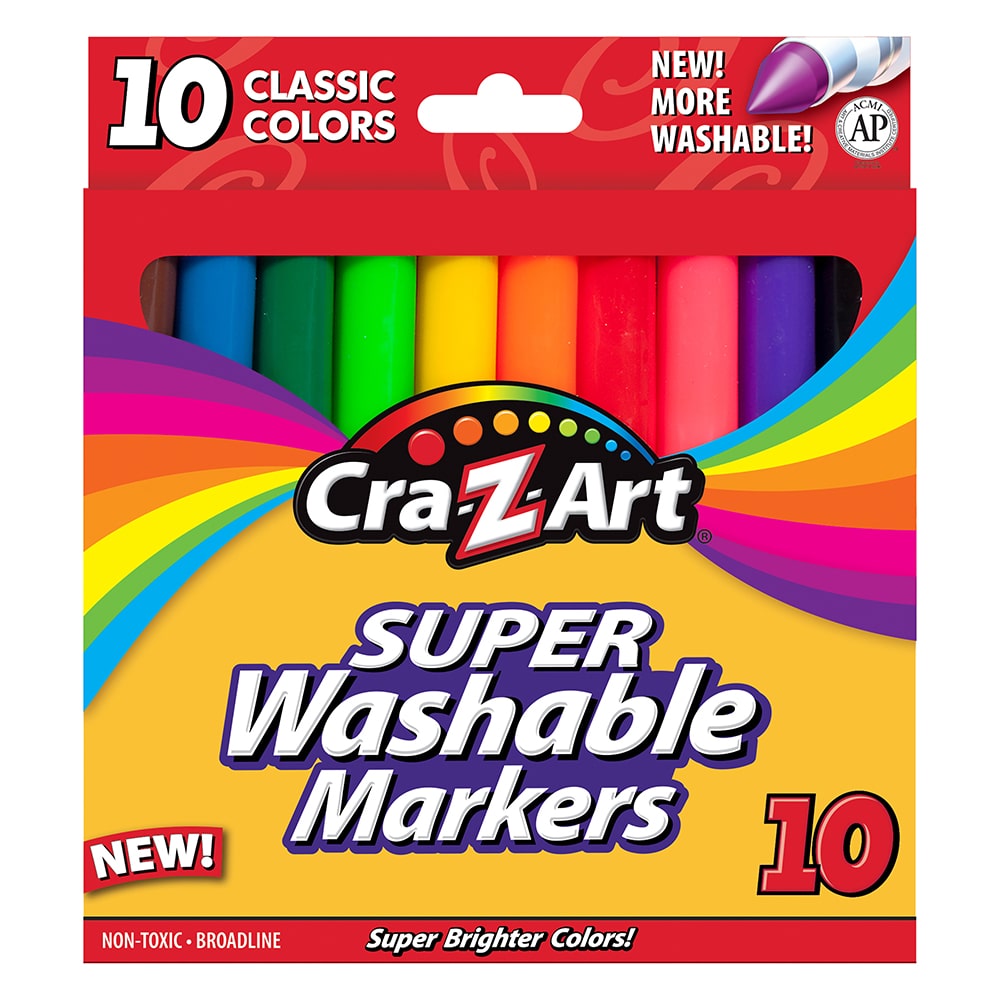 Super Washable Marker, 10 Count - The CEO Creative