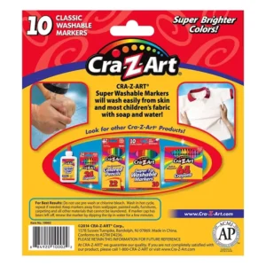 Cra-Z-Art-Classic-Fine Line-Colored-Markers-10-Count-1