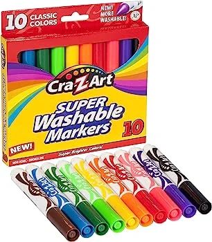 Cra-Z-Art Fineline Markers in Case, 30 Count