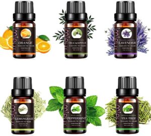 Flower Essential Oils Pack - 6 Bottles