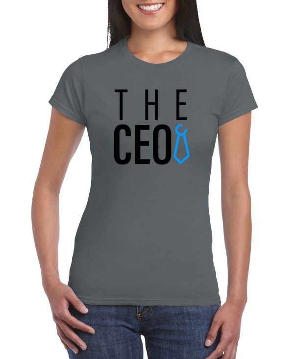 The CEO Women's Slim Fit Short Sleeve T-Shirt