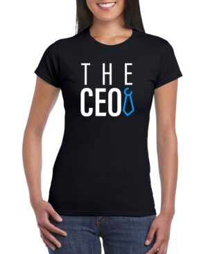 The CEO Women's Slim Fit Short Sleeve T-Shirt