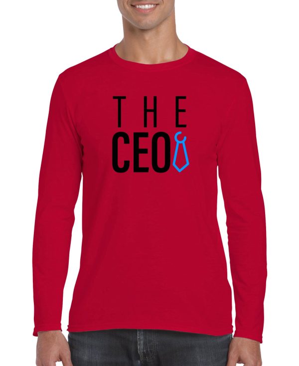 THE CEO Men's Long Sleeve Shirt