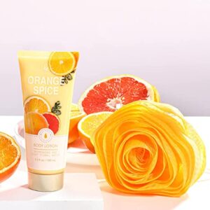 Body & Earth Orange Spice 4 Pieces Gifts Set