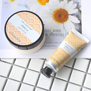 Spa Luxetique Vanilla 6 Pieces Gifts Set