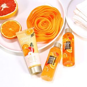 Body & Earth Orange Spice 4 Pieces Gifts Set