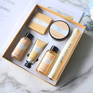 Spa Luxetique Vanilla 6 Pieces Gifts Set