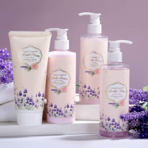 Body & Earth Rosewater & Lavender 10 Pieces Gifts Set