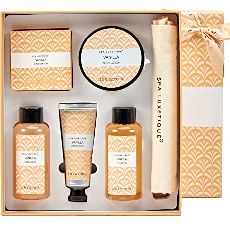 Spa Luxetique Vanilla 6 Pieces Gifts Set