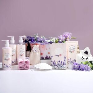 Body & Earth Rosewater & Lavender 10 Pieces Gifts Set