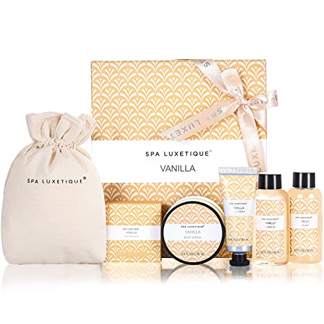 Spa Luxetique Vanilla 6 Pieces Gifts Set