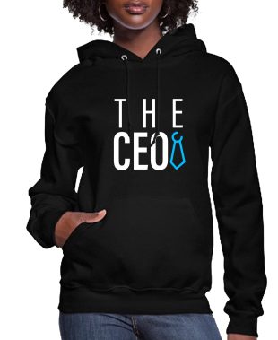 The CEO Women’s Hoodie Black