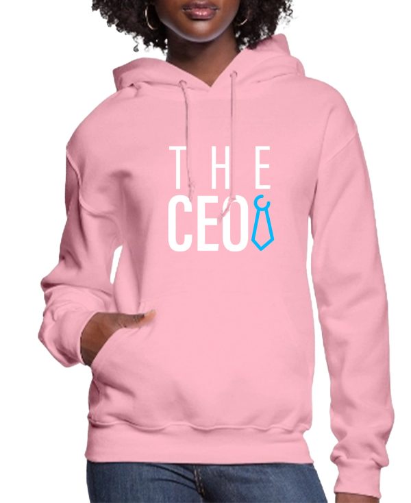 The CEO Women’s Hoodie Pink