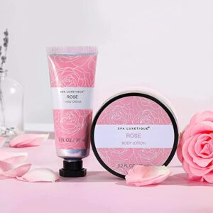 Spa Luxetique Rose 6 Pieces Gifts Set
