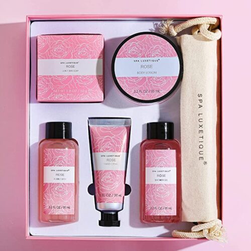 Spa Luxetique Rose 6 Pieces Gifts Set