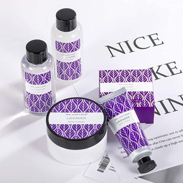Spa Luxetique Lavender 6 Pieces Gifts Set