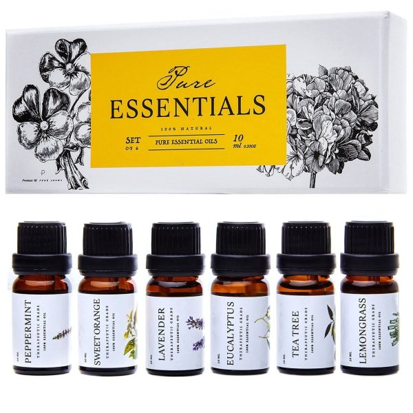 Pure Essential Oils 6 Pack