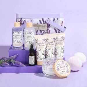 Green Canyon Spa Lavender Gift Basket