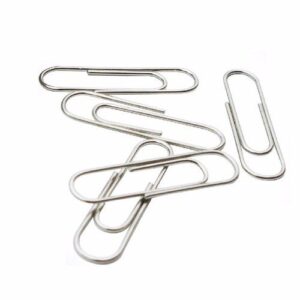 20pc Paper Clips- 1.2″- Silver