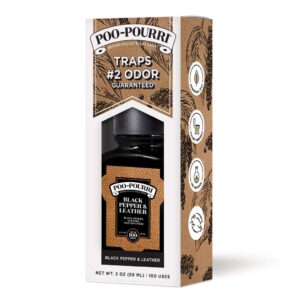 Poo-Pourri - Black Pepper & Leather
