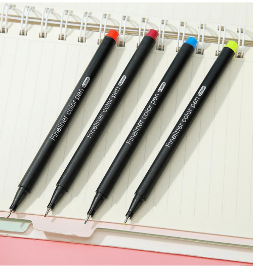 Fineliner Color Pens Set of 12