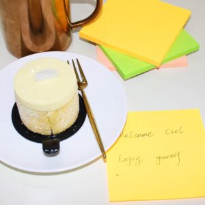 100 Ct. 3X 3 Fluorescent Stick On Notes (4/Shrink) – Sticky Notes