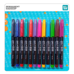 Permanent Marker 12 Count, Assorted Colors