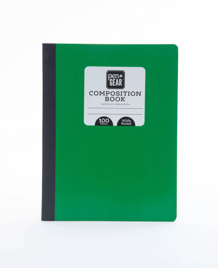 Pen + Gear 100 Sheets Composition Book, Wide Ruled The CEO Creative