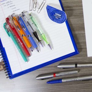 York Assorted Color Rollerball Pen w/ Grip (3/Pack)