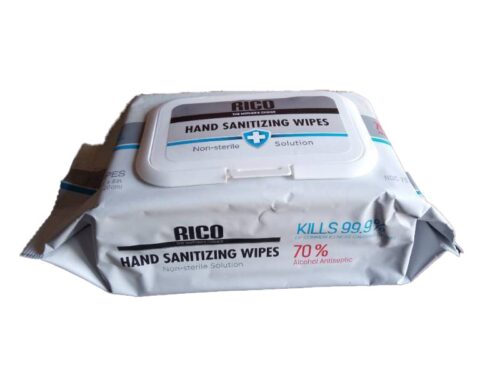 3 Pack of 80 Wipes, 70% Alcohol