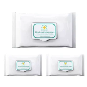 Wash Free Hand Disinfectant Wipes - 3 Pack