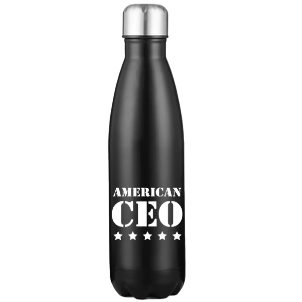 Five Star American CEO 17oz Stainless Steel Water Bottle