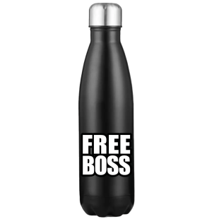 Free Boss 17oz Stainless Steel Water Bottle