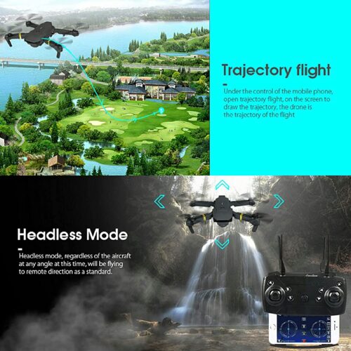 Foldable Quadcopter Drone 720P/1080P/4k HD RC