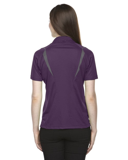 EXTREME Ladies E-performance™ Velocity Snag Color Block Protection Polo With Piping