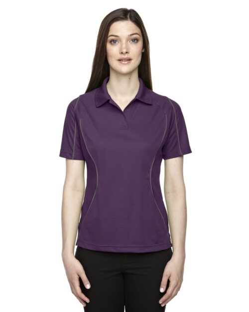 EXTREME Ladies E-performance™ Velocity Snag Color Block Protection Polo With Piping