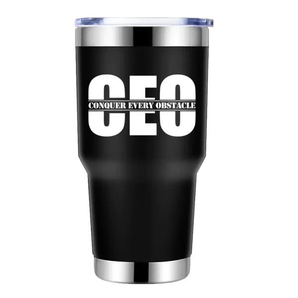 Conquer Every Obstacle Ceo 30oz Insulated Vacuum Sealed Tumbler