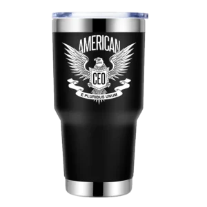 American CEO Patriotic Eagle 30oz Insulated Vacuum Sealed Tumbler