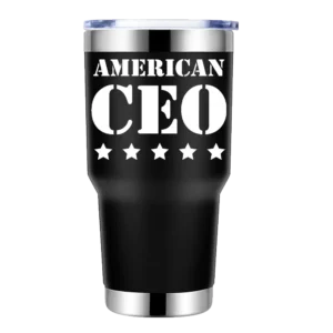 Fiva Star American CEO 30oz Insulated Vacuum Sealed Tumbler