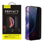 iPhone 14 Pro Privacy Full Glue Black Edge Tempered Glass