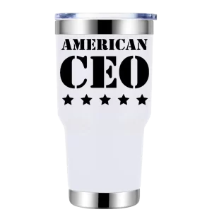 Fiva Star American CEO 30oz Insulated Vacuum Sealed Tumbler