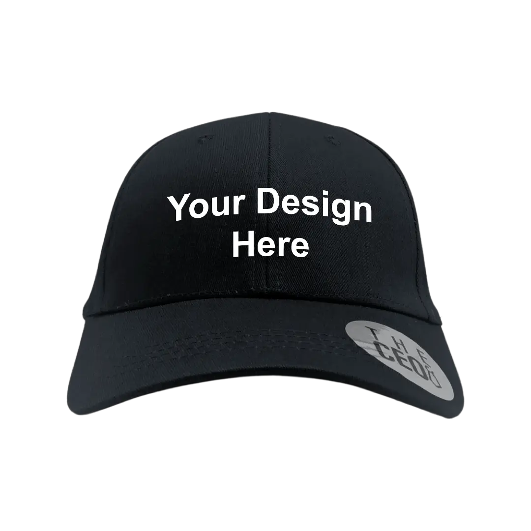 Customized Single Line Embroidered Monogram Baseball Cap - The CEO Creative